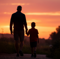 pierre palmade et son fils