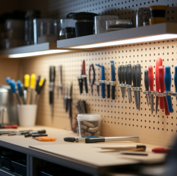 Aménager un atelier de bricolage fonctionnel dans un petit espace