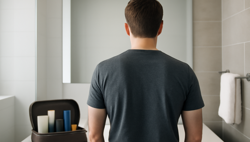 Hygiène masculine : produits indispensables pour une trousse de toilette minimaliste